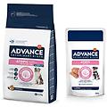 prezzo speciale! 12 kg veterinary diet + 8 x 150 g alimento umido 12 kg atopic con trota + 8 x 150 g