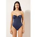 costume intero timeless diva donna blu l