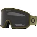Oakley Maschera Target Line L Dark Brush Con Lente Dark Grey