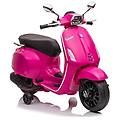 - scooter 12v by bcs 1049 rs vespa piaggio rosa