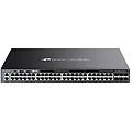 switch omada sg6654xhp 48 porte gigabit poe 6 sfp+ l3 rack 1u