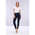 wr. up 7/8 superskinny vita alta effetto modellante dark jeans-yellow seam donna large