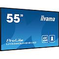 prolite pannello a digitale 139 7 cm (55") led wi-fi 500 cd/m² 4k ultra hd nero processore