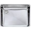 011959scssx serie cinzia 3'' lavello acciaio inox satinato da incasso sottotop 60x45cm r50
