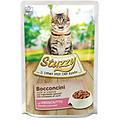cat bocconcini cotti al vapore 85 gr prosciutto confezione da 24 pezzi cibo umido per gatti 1°