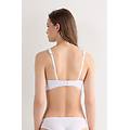 reggiseno a triangolo lara in cotone donna bianco taglia 2b