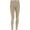 pantaloni push up wr. up skinny in tessuto navetta tinto in capo olive donna extra large