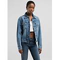 giubbino in denim medio