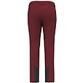 agner orval 3 dst w pantaloni softshell donna dark red/black/red i42 d36