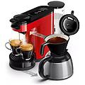 - macchina da caffè a cialde rosse da 1 bar 1450w hd6592. 85
