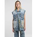 gilet in denim we are