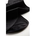 calze corte in cotone filo di scozia rasato uomo nero taglia 46-47