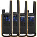 talkabout t82 extreme quad pack ricetrasmittente 16 canali nero arancione (b8p00811ydemaq)