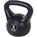 kettlebell 8 kg per allenamento cross training nero