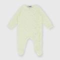 tutina in interlock da neonata beige taglia 1m