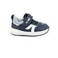 sneakers da bambino blu con strap taglia 21