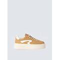 sneakers platform in suede veggy papy
