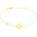 bracciale mon petit oro giallo perla d'acqua dolce collezione mon petit oro giallo