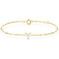 bracciale punto luce claire oro giallo cubic zirconia collezione claire oro giallo