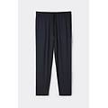 pantalone lungo in soft silk uomo blu taglia m