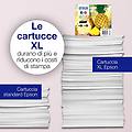 kit cartucce ink serie peperoncino 4pz nero ciano magenta giallo