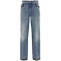 jeans floreale