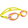 occhialini da nuoto bambini giallo corallo