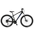 bicicletta uomo comp-er allu. 29. 168-185 cm. 24 velocità. nero/azzurro