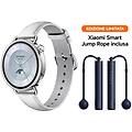 watch s4 41mm + jump rope white 3 35 cm (1. 32'') amoled digitale argento