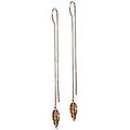 orecchini donna gioielli piume ea18g