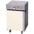 fraschetti fornello laterale inox per barbecue a gas 52x60x90h