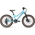 mtb 20 alluminio. bici bambini 6 anni. hardtail. 21 velocità. freno a disco