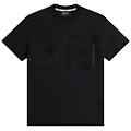 t-shirt uomo in cotone elasticizzato con doppia tasca