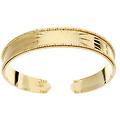 bracciale bangle raggi in bronzo dorato collezione sunlife giallo