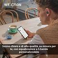 cuffie true wireless wfc710nl. ce7-glass blue