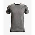 t-shirt heatgear fitted manica corta grigio l