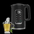 CECOTEC bollitore thermosense 500 touch 1 7l 2200w acciaio inox digitale con pannello touch