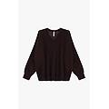 maglione pullover con scollo a v