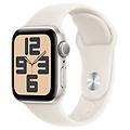 watch se gps 40mm cassa alluminio galassia con galassia sport band s/m (mxef3ql/a)