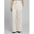 pantaloni in twill di cotone stretch