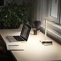 lampada led da tavolo office line desk banker bianca cct dimmerabile