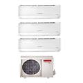 climatizzatore condizionatore trial split inverter alys plus 12000+12000+12000 btu r-32 con trial 80