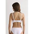 reggiseno balconcino daniela in pizzo donna bianco taglia 3d