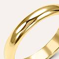 fede classica leggera 3. 6 mm oro giallo collezione fede leggera 750/1000 oro giallo