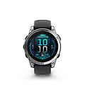 - smartwatch fenix e-acciaio/nero