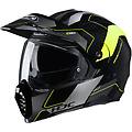 c80 rox casco nero giallo xs