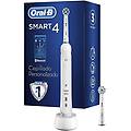 spazzolino elettrico oscillante smart 4 4000n 3 modalit&agrave; 2 testine timer sensore pressione