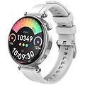 smartwatch sportivo con schermo amoled e monitoraggio preciso ip68 argento