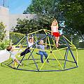 cupola di arrampicata con altalena 305 cm gioco da giungla per bambini con barre per arrampicata per