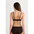 reggiseno a triangolo tiziana in microfibra ultralight donna marrone taglia 1b